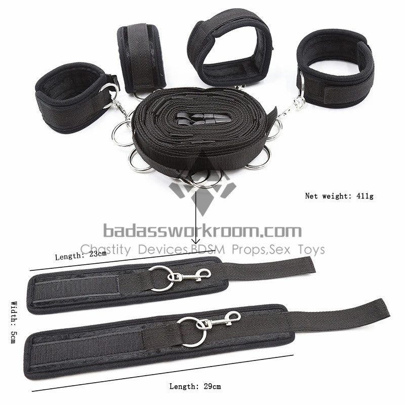 Bed Bondage Restraints Set